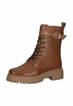 SCAPA Leder Stiefelette Camel