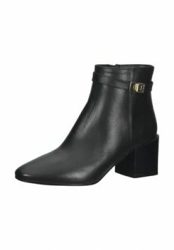 SCAPA Leder Stiefelette Schwarz