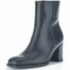 Gabor® Glattleder Stiefelette Schwarz