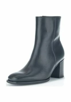 Gabor® Glattleder Stiefelette Schwarz