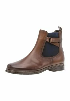 Gabor® Stiefeletten, Leder, Zugschlaufe, Für Damen SATTEL (EFF)(BLUE)