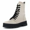 Gabor® Leder Stiefelette Beige/ Schwarz -Gabor Shop unnamed file 1242