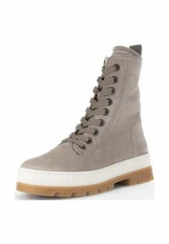 Gabor® Veloursleder Stiefelette Kiesel