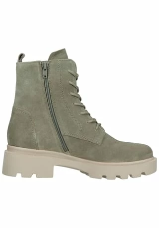 Gabor® Veloursleder Stiefelette Grün 6 Gabor® Veloursleder Stiefelette Grün – Bild 4