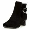 Gabor® Veloursleder Stiefelette Schwarz -Gabor Shop unnamed file 1387