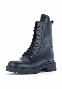 Gabor® Glattleder Stiefelette Schwarz