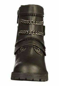 MUSTANG® Lederimitat Stiefelette Graphit -Gabor Shop unnamed file 1410