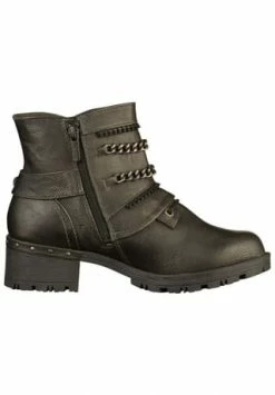 MUSTANG® Lederimitat Stiefelette Graphit -Gabor Shop unnamed file 1411