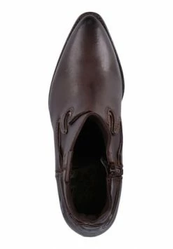 MUSTANG® Lederimitat Stiefelette Dunkelbraun -Gabor Shop unnamed file 1420