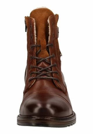 MUSTANG® Lederimitat Stiefelette Braun 5 MUSTANG® Lederimitat Stiefelette Braun – Bild 3