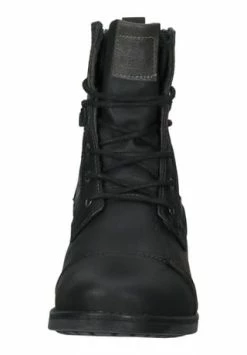 MUSTANG® Lederimitat Stiefelette Schwarz -Gabor Shop unnamed file 1431