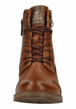MUSTANG® Lederimitat Stiefelette Cognac -Gabor Shop unnamed file 1438