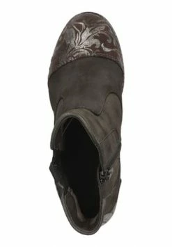 MUSTANG® Lederimitat/Textil Stiefelette Dunkelgrau -Gabor Shop unnamed file 1448