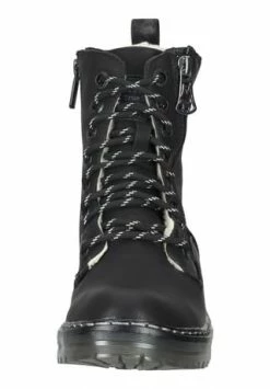 MUSTANG® Lederimitat Stiefelette Schwarz -Gabor Shop unnamed file 1452