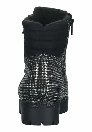 Waldläufer® Leder Stiefelette Weiß/ Schwarz 7 Waldläufer® Leder Stiefelette Weiß/ Schwarz – Bild 5