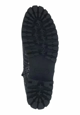 Waldläufer® Leder Stiefelette Weiß/ Schwarz 9 Waldläufer® Leder Stiefelette Weiß/ Schwarz – Bild 7