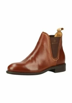 GANT Leder Stiefelette Cognac