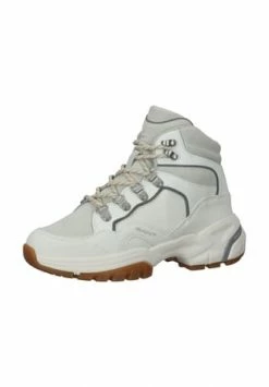 GANT Veloursleder Stiefelette Weiß/Grau
