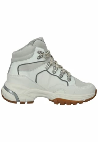 GANT Veloursleder Stiefelette Weiß/Grau 6 GANT Veloursleder Stiefelette Weiß/Grau – Bild 4