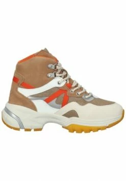 GANT Lederimitat/Nylon Stiefelette Braun/ Weiß -Gabor Shop unnamed file 1602