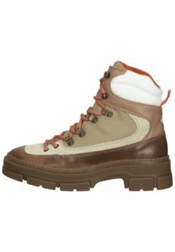 GANT Lederimitat/Nylon Stiefelette Dunkelbraun/ Beige -Gabor Shop unnamed file 1614