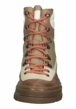 GANT Lederimitat/Nylon Stiefelette Dunkelbraun/ Beige -Gabor Shop unnamed file 1615