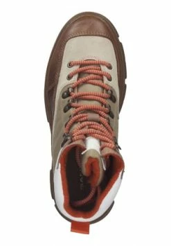 GANT Lederimitat/Nylon Stiefelette Dunkelbraun/ Beige -Gabor Shop unnamed file 1618