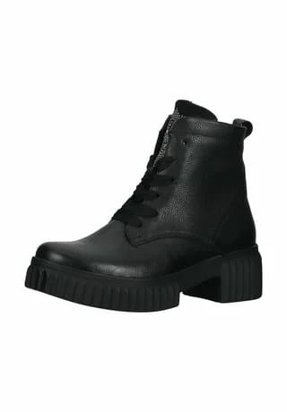 Waldläufer® Leder Stiefelette Schwarz 3 Waldläufer® Leder Stiefelette Schwarz