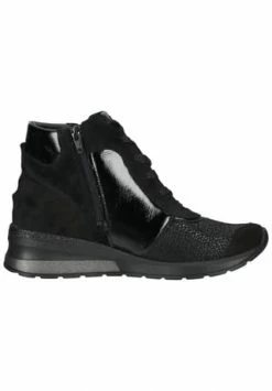 Waldläufer® Leder/Textil Stiefelette Schwarz -Gabor Shop unnamed file 1725