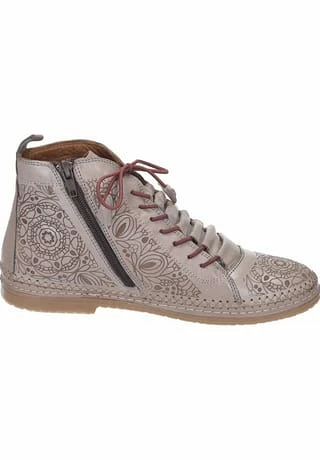 Manitu Stiefelette Beige 5 Manitu Stiefelette Beige – Bild 3