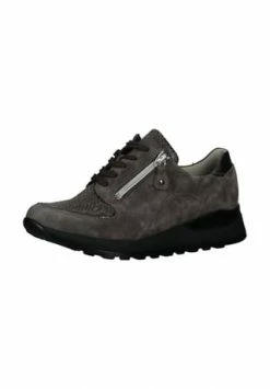 Waldläufer® Leder/Textil Sneaker Carbon