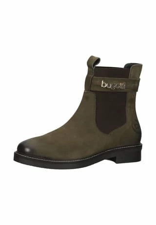 Bugatti Nubukleder Stiefelette Green 3 Bugatti Nubukleder Stiefelette Green