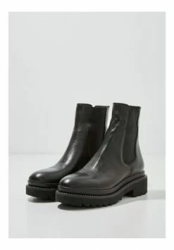 INUOVO Leder Stiefelette Schwarz -Gabor Shop unnamed file 1844