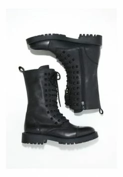 INUOVO Leder Stiefelette Schwarz -Gabor Shop unnamed file 1858