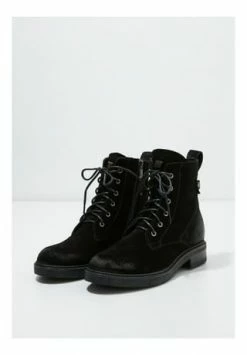 INUOVO Veloursleder Stiefelette Schwarz -Gabor Shop unnamed file 1865