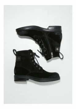 INUOVO Veloursleder Stiefelette Schwarz -Gabor Shop unnamed file 1866