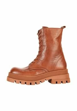 INUOVO Leder Stiefelette Tan