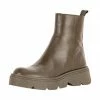 INUOVO Leder Stiefelette Khaki -Gabor Shop unnamed file 1901