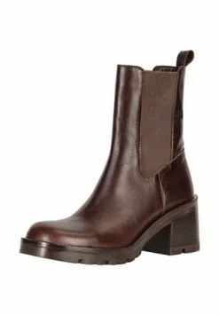 INUOVO Leder Stiefelette Coffee
