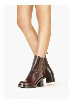 INUOVO Leder Stiefelette Coffee -Gabor Shop unnamed file 1916