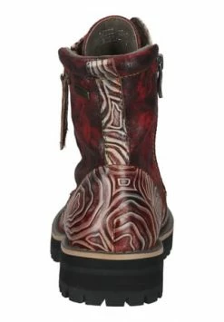 LAURA VITA® Leder/Textil Stiefelette Rot -Gabor Shop unnamed file 1948