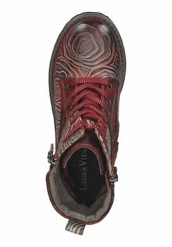 LAURA VITA® Leder/Textil Stiefelette Rot -Gabor Shop unnamed file 1949
