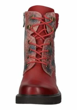 LAURA VITA® Leder/Textil Stiefelette Rot -Gabor Shop unnamed file 1960