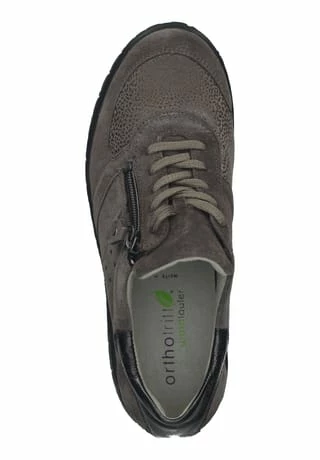 Waldläufer® Leder/Textil Halbschuhe Grau 8 Waldläufer® Leder/Textil Halbschuhe Grau – Bild 6