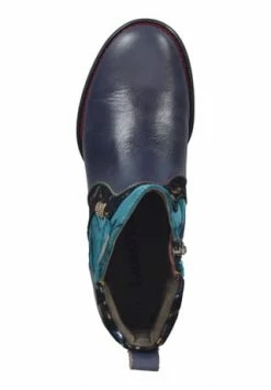 LAURA VITA® Leder/Textil Stiefelette Blau -Gabor Shop unnamed file 1970