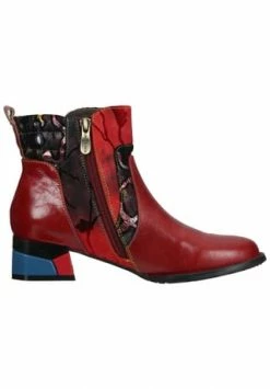 LAURA VITA® Leder/Textil Stiefelette Rot -Gabor Shop unnamed file 1975