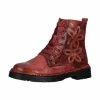 LAURA VITA® Leder/Textil Stiefelette Rot -Gabor Shop unnamed file 1979