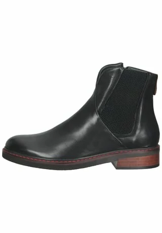 EVERYBODY Leder Stiefelette Schwarz 4 EVERYBODY Leder Stiefelette Schwarz – Bild 2