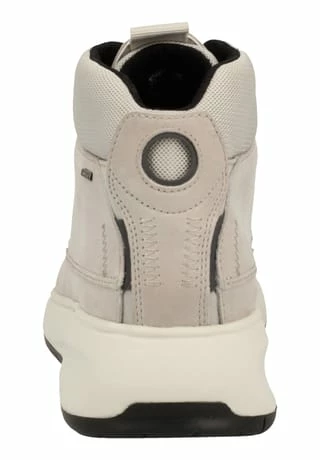 GEOX Nubukleder/Textil Stiefelette Hellgrau 7 GEOX Nubukleder/Textil Stiefelette Hellgrau – Bild 5