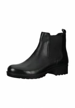 BAMA Leder/Textil Stiefelette Schwarz